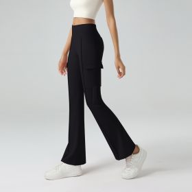 Winter Workwear Pockets Flared Pants