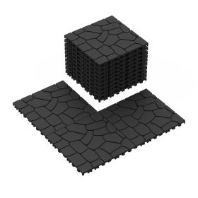 Waterproof, Wear-resistant, DIY Assembly, Garden, Courtyard, Balcony,plastic Flooring