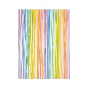 Rainbow Striped Print Versatile Single Sided 2*1mft Garden Flag Patio,Porch,Yard Lawn Decor Spring Summer
